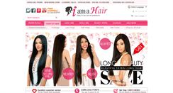 Desktop Screenshot of iamahair.com